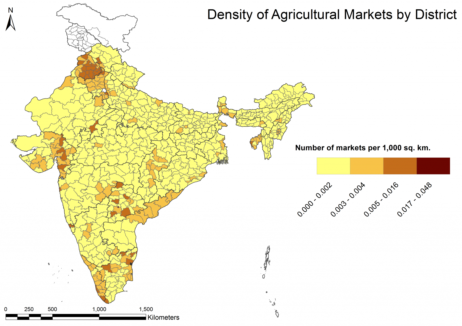 Mapping Mandis: A Spatial Exploration of Agricultural Markets in India ...