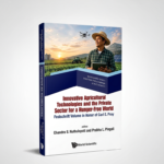 The book, “Innovative Agricultural Technologies and the Private Sector for a Hunger-Free World," against a white background
